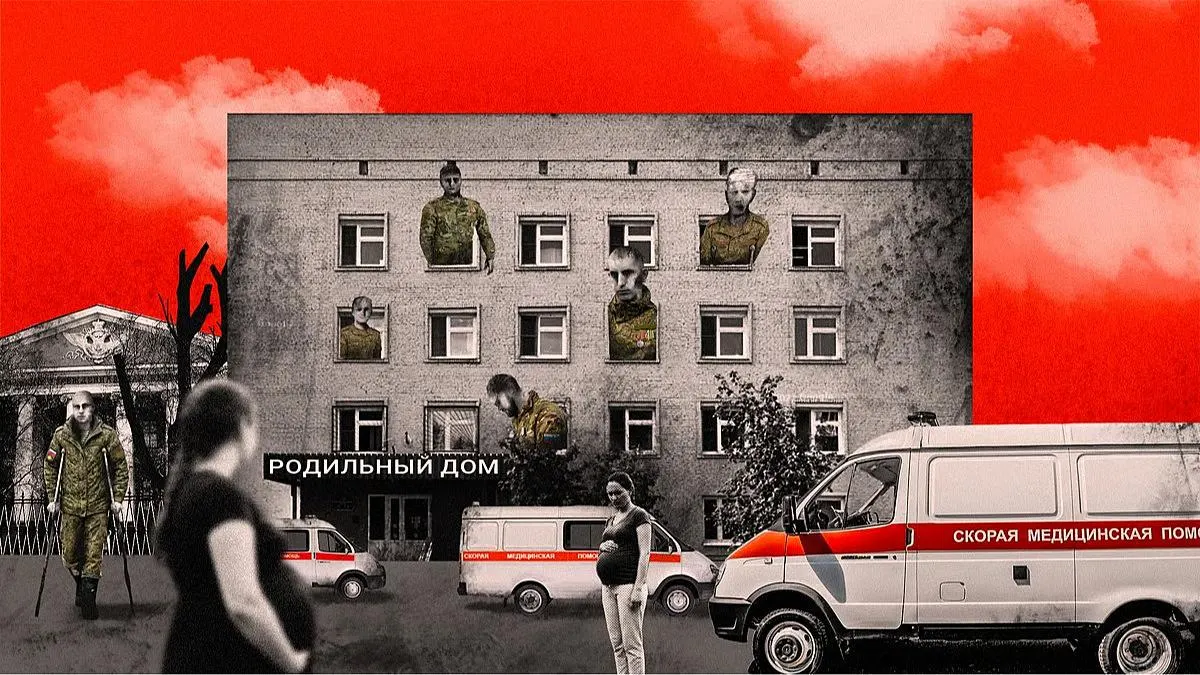 Из‑за большого количества раненых военных профильные клиники, в том числе родильные дома, переоборудуют в госпитали; гражданских пациентов выписывают досрочно, лекарства и медперсонал на исходе.