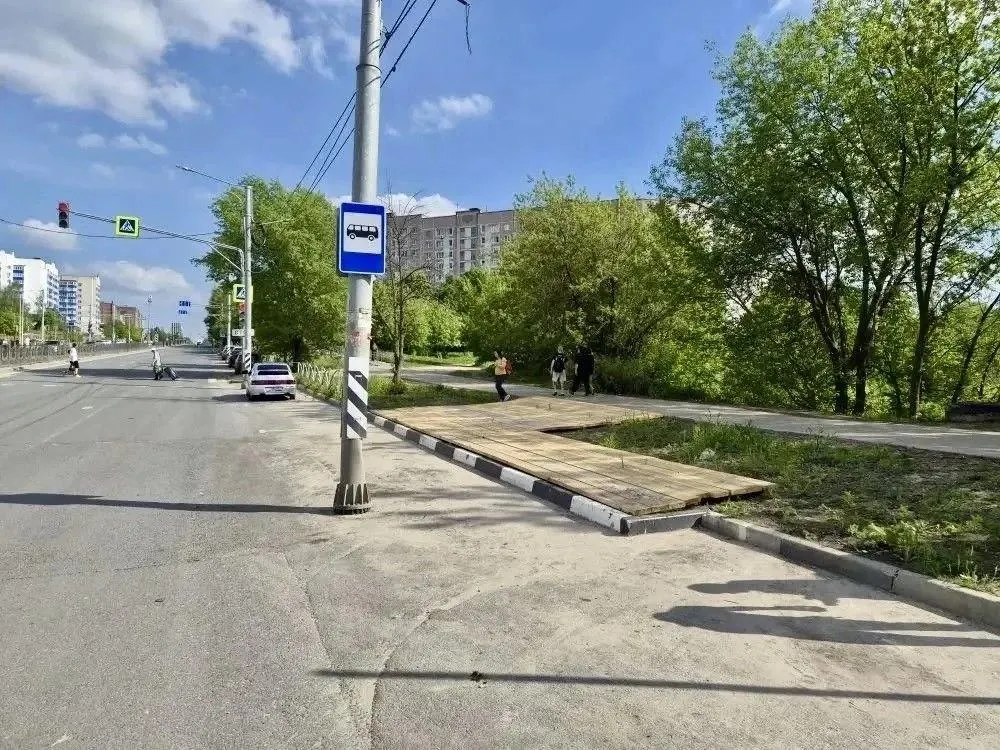 В микрорайоне Дашково‑Песочне остановку «Сбербанк» временно переместили на другое место. Мера носит временный характер.
