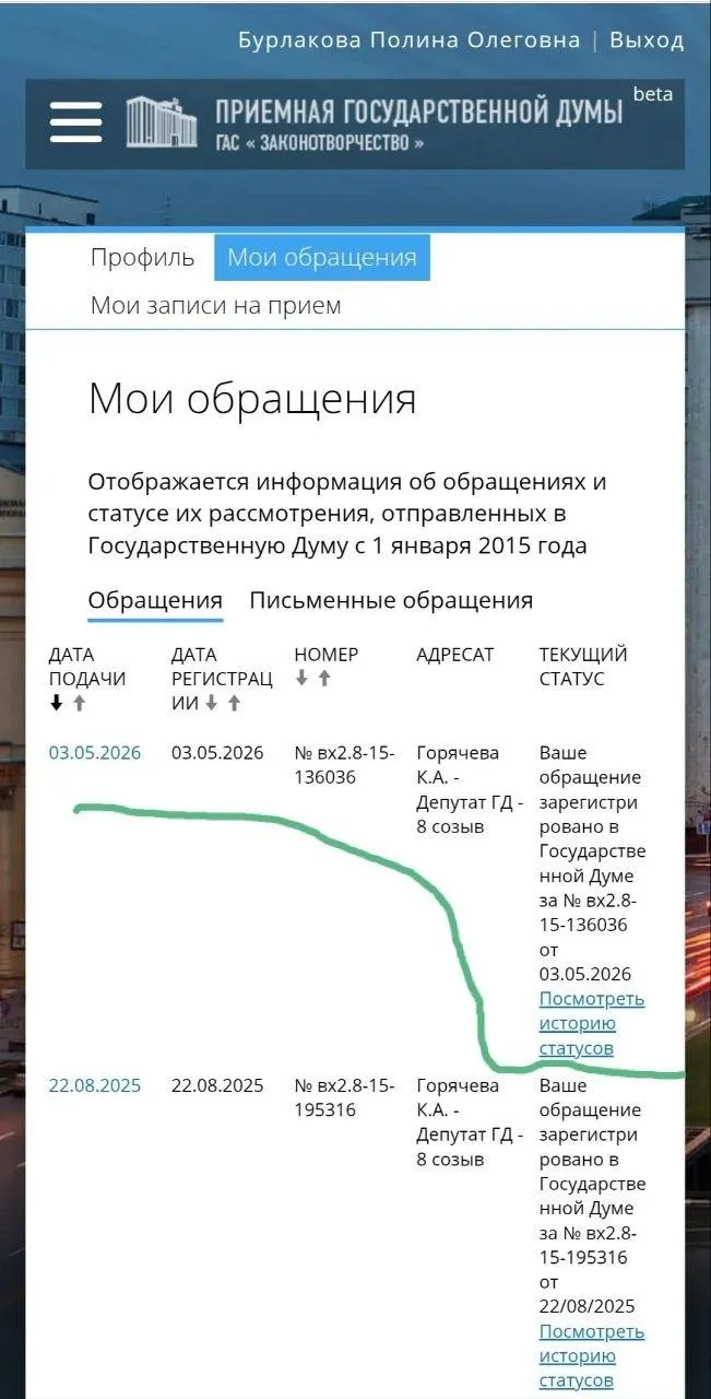 Юристка и волонтёрка направила депутатке обращение с требованием перейти от экспертных заключений к законопроектам: среди предложений — охранные ордера, запрет приближения агрессоров и усиление ответственности полиции.