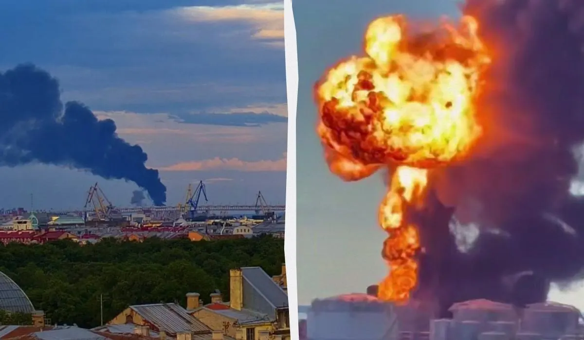 БПЛА атаковали нефтетерминал в&nbsp;Петербурге и&nbsp;объект в&nbsp;Тамбовской области