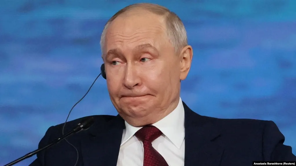 После выступления в Москве президент заявил, что Запад пока не отваживается запускать беспилотники по России со своей территории, а также отверг обвинения в причастности стран Балтии к ударам.