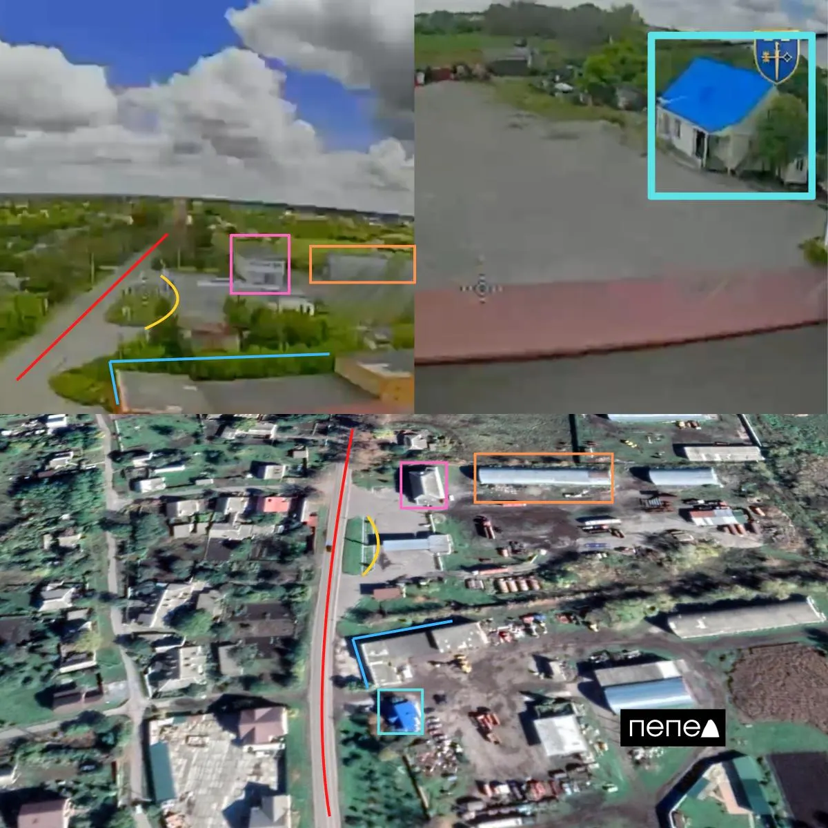 На появившемся 14 июня видео видно, как беспилотник, заметив военного, после попытки сбить его из ружья направился в его сторону. Сведения о возможных травмах пока отсутствуют, место удара подтверждено геолокацией.