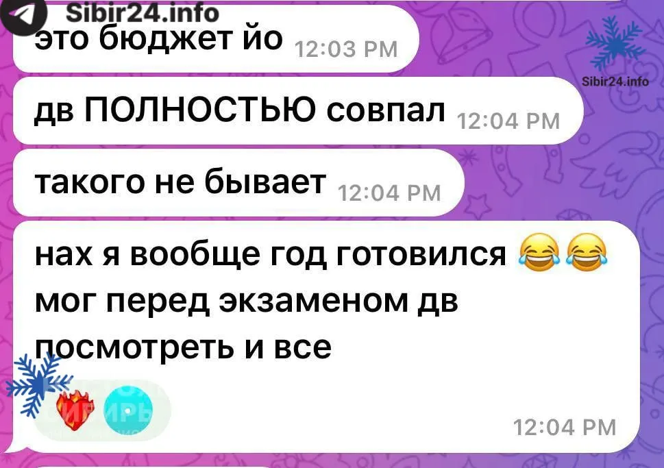 Школьники с Дальнего Востока и другие участники заявляют, что варианты ЕГЭ 8 июня частично совпадали между часовыми поясами — из‑за этого в Сибири и центральной России могли быть проще условия для набора высоких баллов.