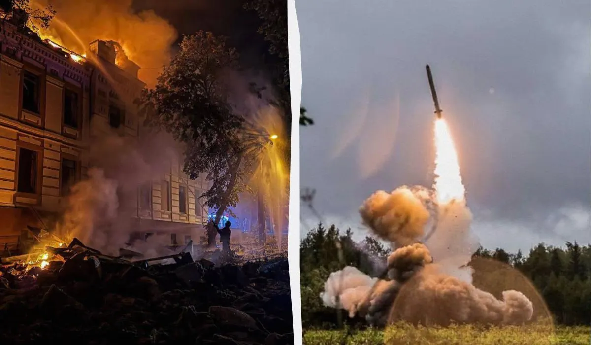 Ночной массированный удар по&nbsp;Украине: ПВО&nbsp;сбила 126&nbsp;целей, в&nbsp;Киеве зафиксированы попадания