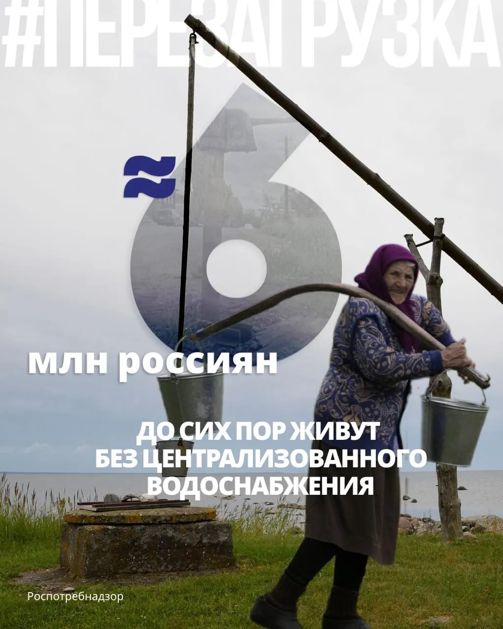 Почти 6 млн человек пользуются колодцами и родниками; в ряде регионов более половины проб воды не соответствуют санитарным нормам.