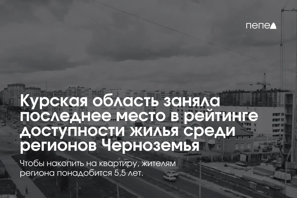 Семье с одним ребёнком и двумя медианными зарплатами потребуется минимум 5,5 года, чтобы накопить на квартиру 60 м²; регион занял 62-е место в общероссийском рейтинге, а средняя цена вторичного жилья достигла 7,4 млн ₽.