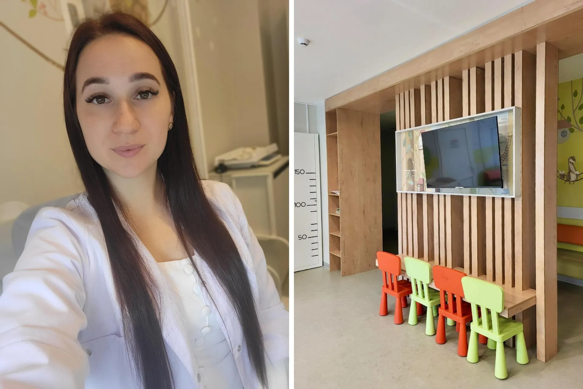 Врач-педиатр переехала в сельскую местность: местная практика ей нравится больше, а график она подстраивает под расписание автобусов, чтобы принимать детей из отдалённых деревень.