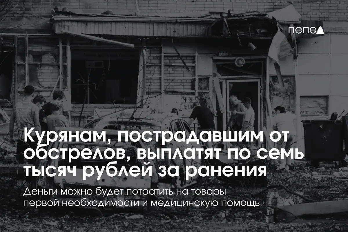 В Курской области пострадавшие из‑за военных действий с 1 мая 2026 года смогут получить ваучеры на 7 тысяч рублей для покупки товаров первой необходимости или оплаты медицинской помощи.