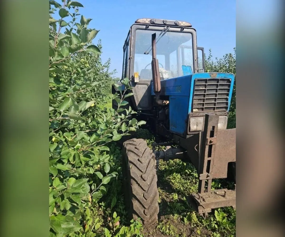 Пенсионер погиб на месте после наезда трактора на садовом участке в Воронежской области; помощь скорой была оказана поздно.