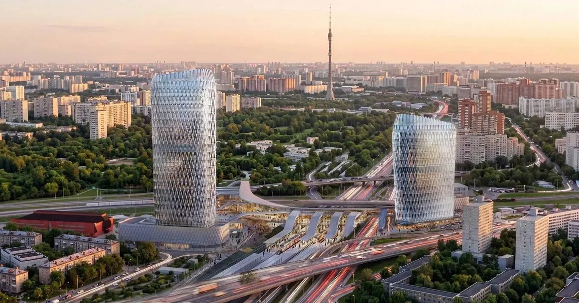 В&nbsp;Москве построят две&nbsp;стеклянные бизнес‑высотки у&nbsp;ТПУ&nbsp;Петровско‑Разумовская