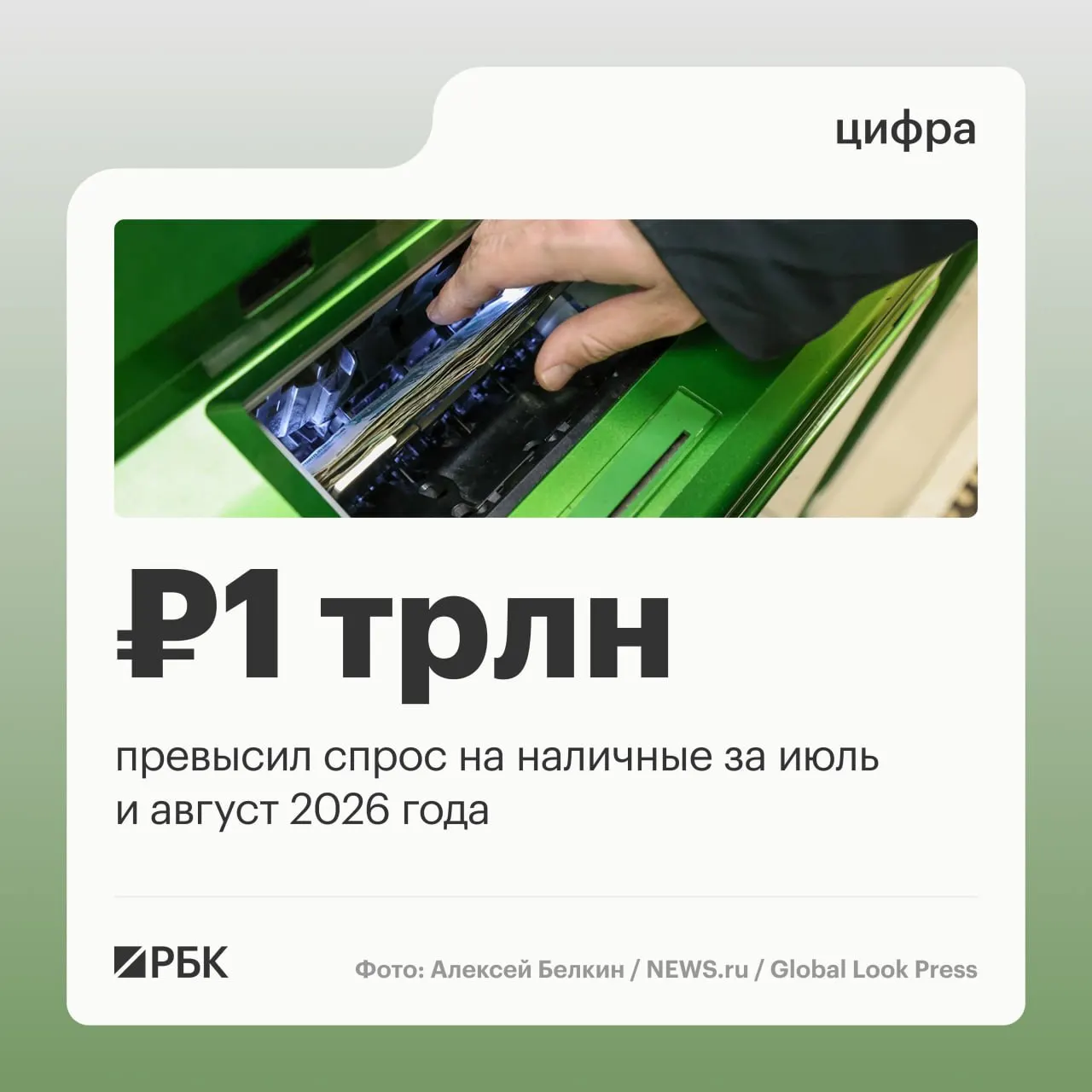 Наличные деньги в России продолжают расти: августовский прирост составил 443 млрд рублей, а с начала года общий рост приблизился к 2,5 трлн.