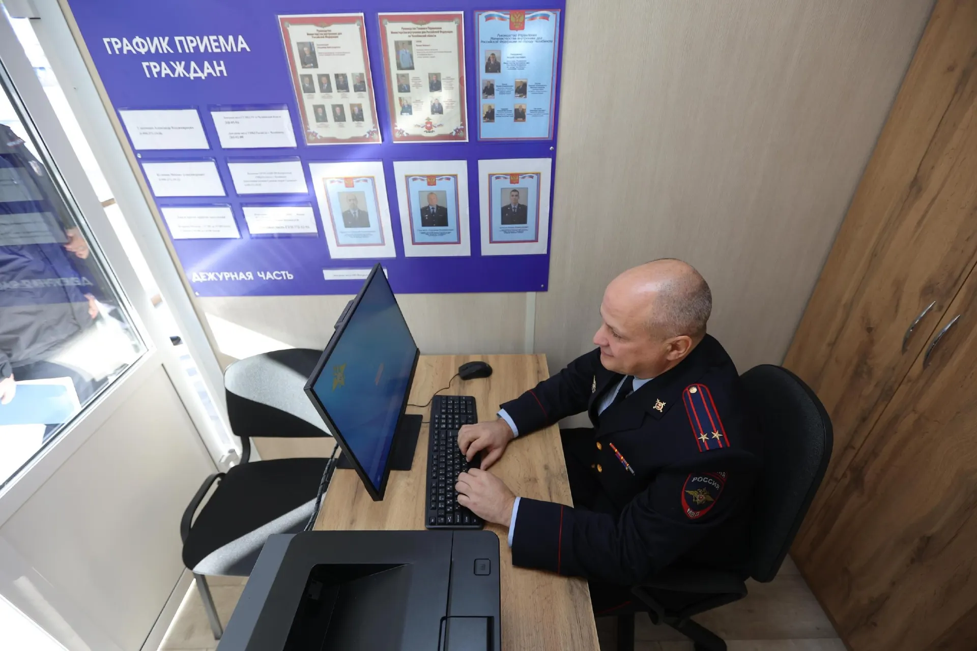 Открытие нового пункта полиции состоялось по просьбам местных жителей.