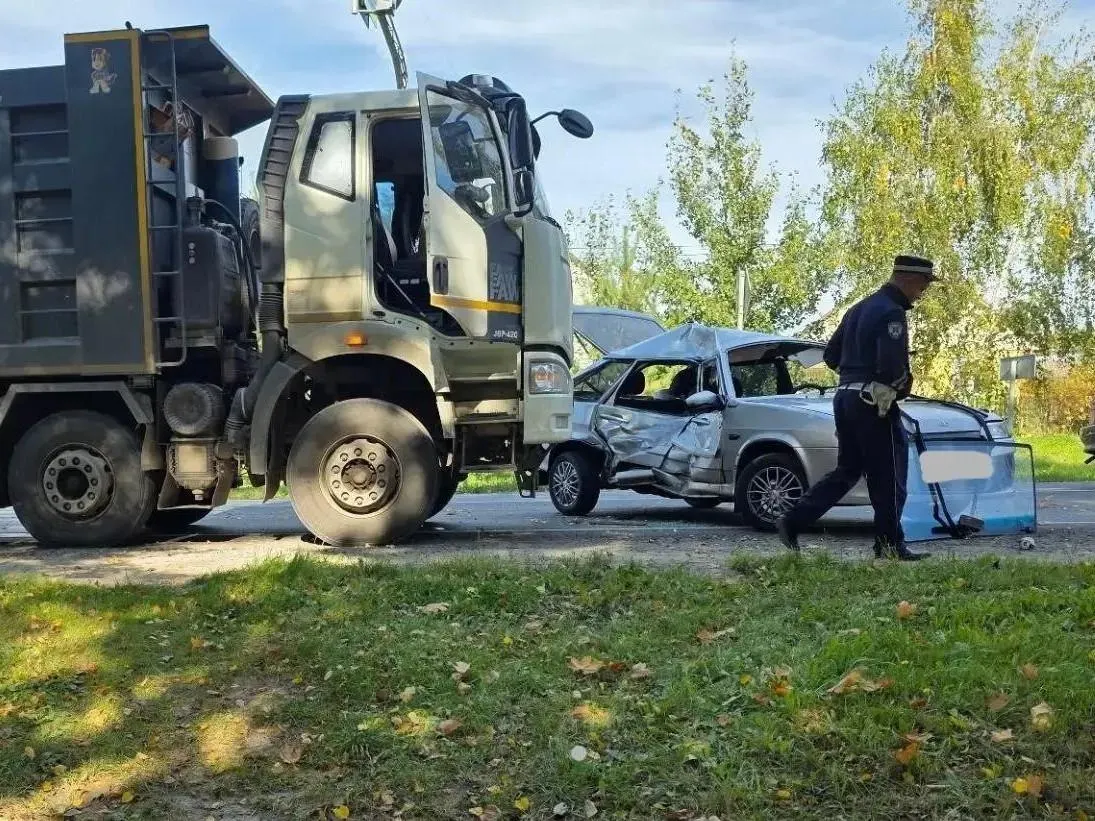 ДТП&nbsp;с&nbsp;грузовым автомобилем под&nbsp;Рязанью: двое пострадали