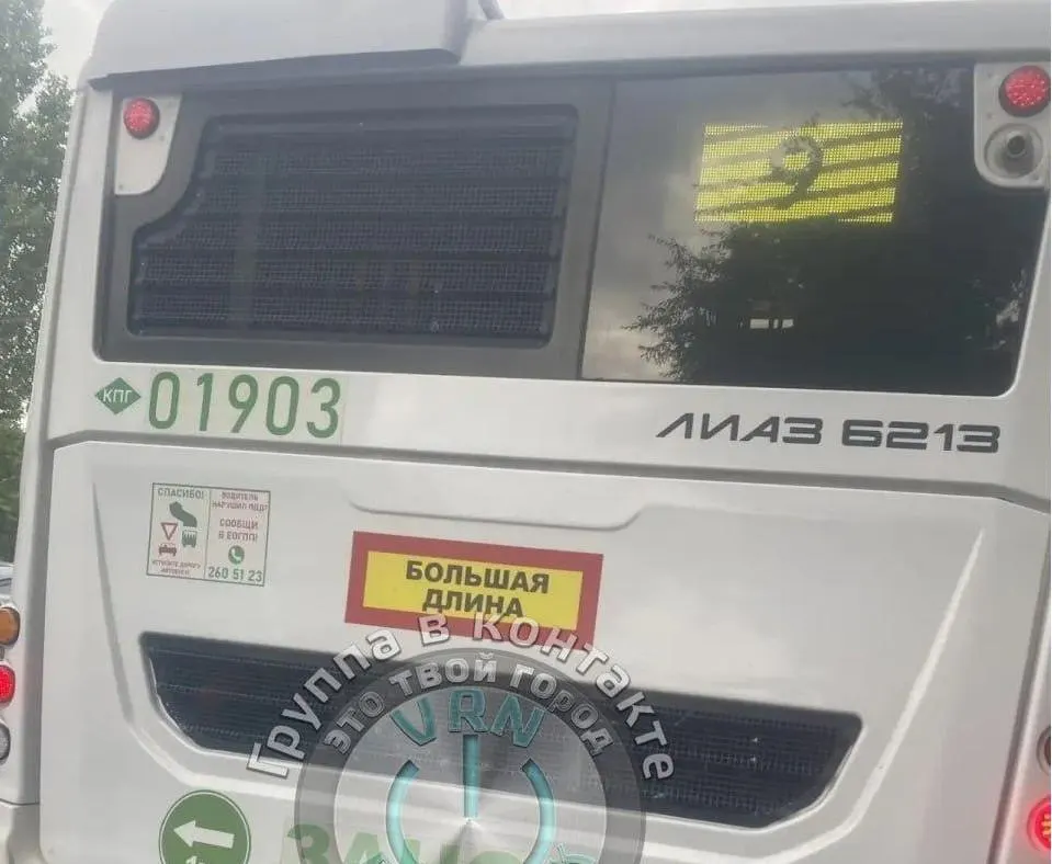 В маршрутке во Воронеже женщина травмировала ногу при попытке зайти в автобус на маршруте №9; по словам очевидцев, пожилому пассажиру не оказали помощь.
