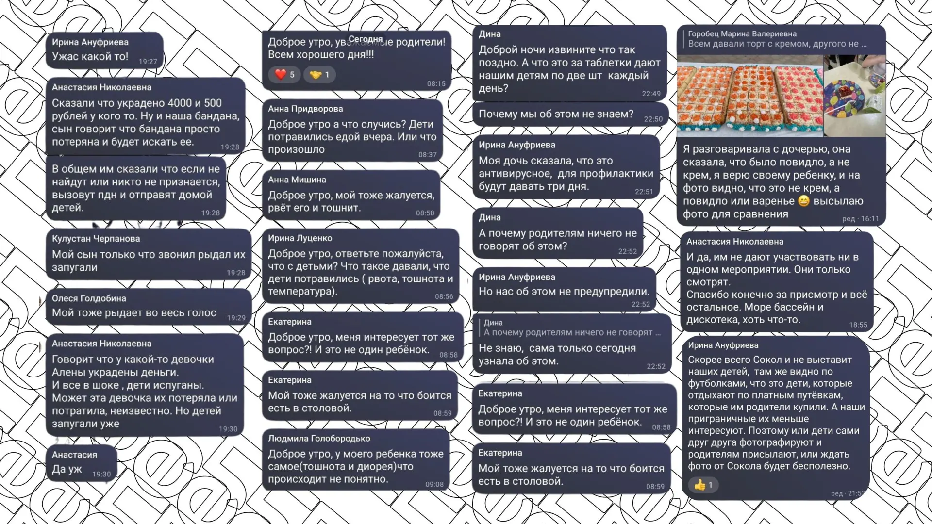 Родители из Белгородской области сообщают о разделении детей по путёвкам и нехватке персонала в лагере на Черном море, что вызывает тревогу за здоровье и безопасность детей.